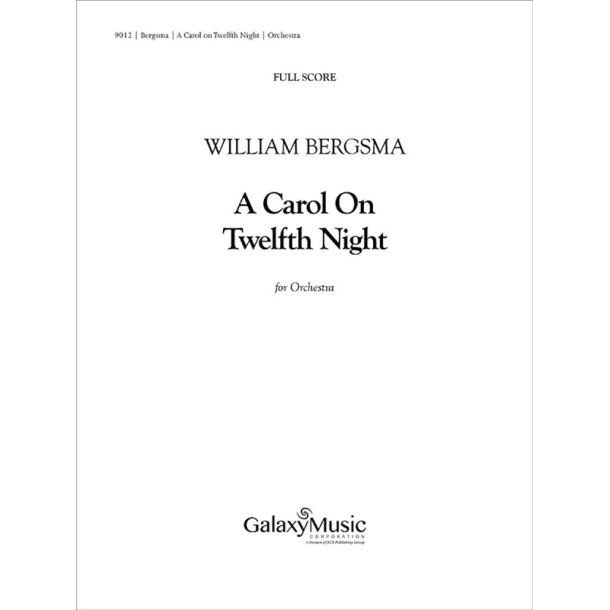 A Carol on Twelfth Night