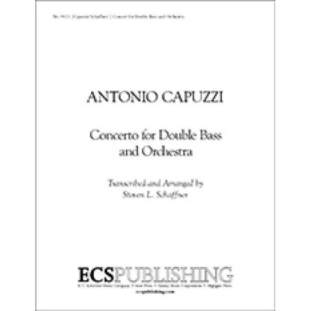 Concerto in F for Double Bass and Orchestra