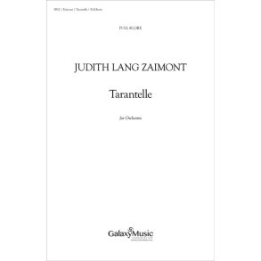 Tarantelle, Overture for Orchestra
