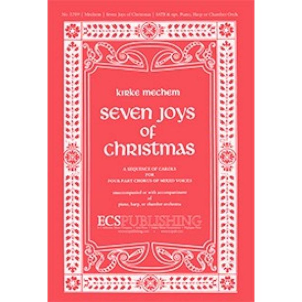 The Seven Joys of Christmas : SATB Orchestra Score