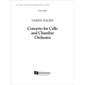 Concerto for Cello and Chamber Orchestra : Full Score