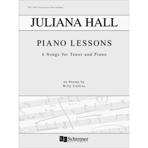 Piano Lessons : 6 Songs for Tenor and Piano
