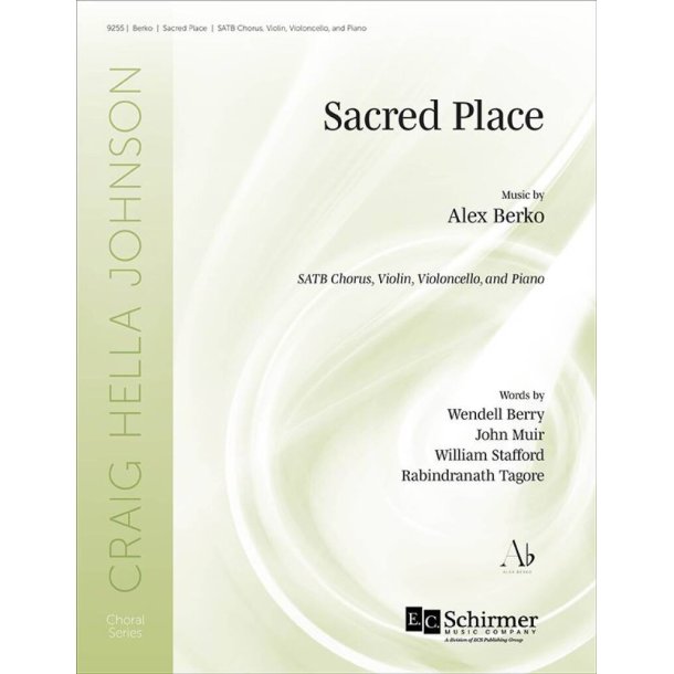 Sacred Place : Full/Choral Score