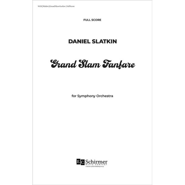 Grand Slam Fanfare : Additional Full Score