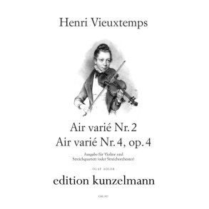 Airs variés Nr. 2 und Nr. 4, op. 4 : G-Dur/D-Dur