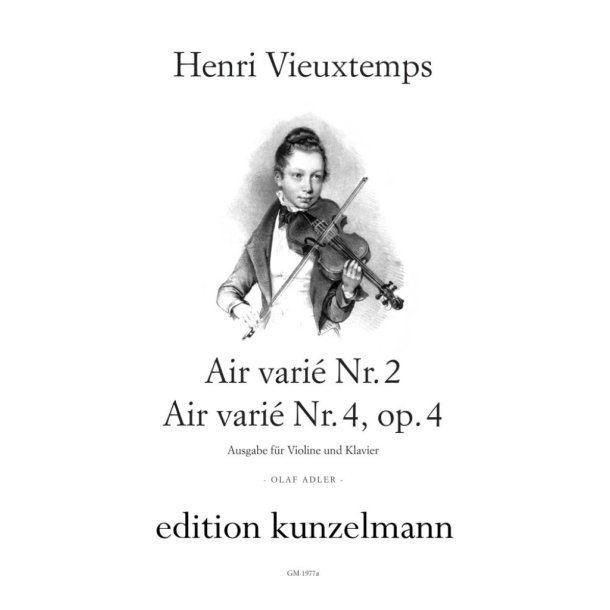 Airs vari&eacute;s Nr. 2 und Nr. 4, op. 4 : G-Dur/D-Dur