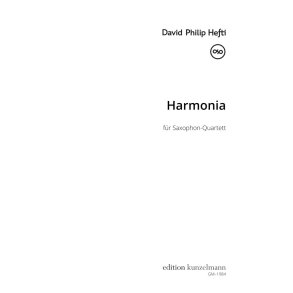 Harmonia, für Saxophon-Quartett