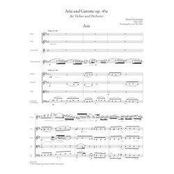 Aria und Gavotte op. 43a : D-Dur