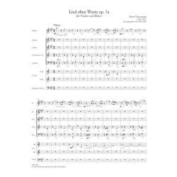 Werke f&uuml;r Violine und Bl&auml;ser : A-Dur / B-Dur