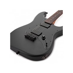 JS400 Electric Guitar - Matt Black : Black Hardware