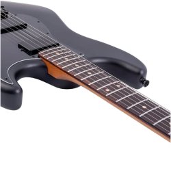 JS400 Electric Guitar - Matt Black : Black Hardware