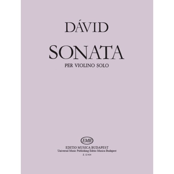 Sonata : per violino solo