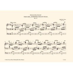 Toccata, introductio et fuga op. 33
