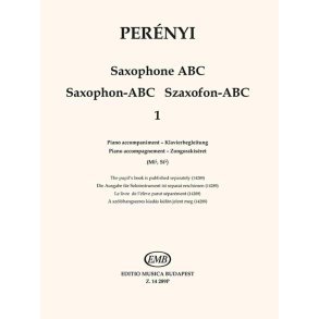 Saxophone-ABC 1 : Piano accompaniment (Mib, Sib)