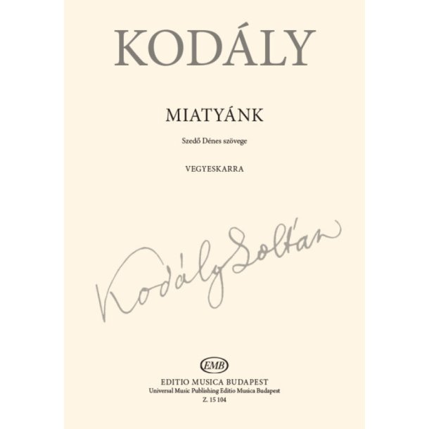 Lord's Prayer : Miaty&aacute;nk