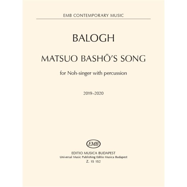 Matsuo Basho's Song