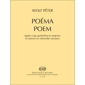 Poem : for bassoon (or violoncello) and piano