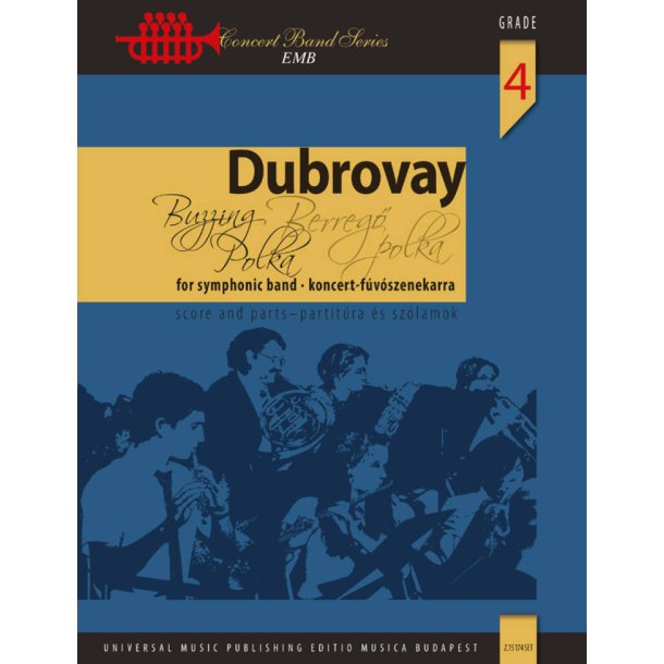 Buzzing Polka : for symphonic band