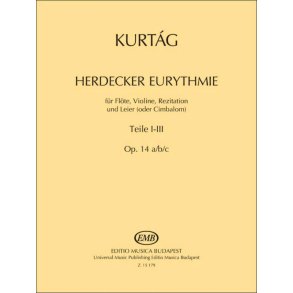 Herdecker Eurythmie - I-III Op. 14 a/b/c : fuvolára, heged?re, recitációra és Leierre (vagy cimbalomra)