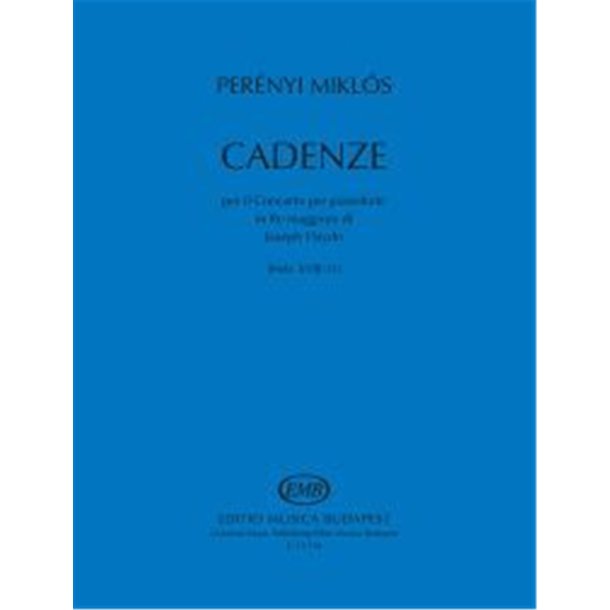 Cadenze : Per Il Concerto per Pianoforte in Re Maggiore di Joseph Haydn