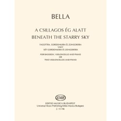 Beneath the Starry Sky : for bassoon, violoncello and piano or two violoncellos and piano