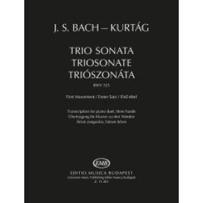 Trio Sonate BWV 525 First Movement : Transcription For Piano Duet