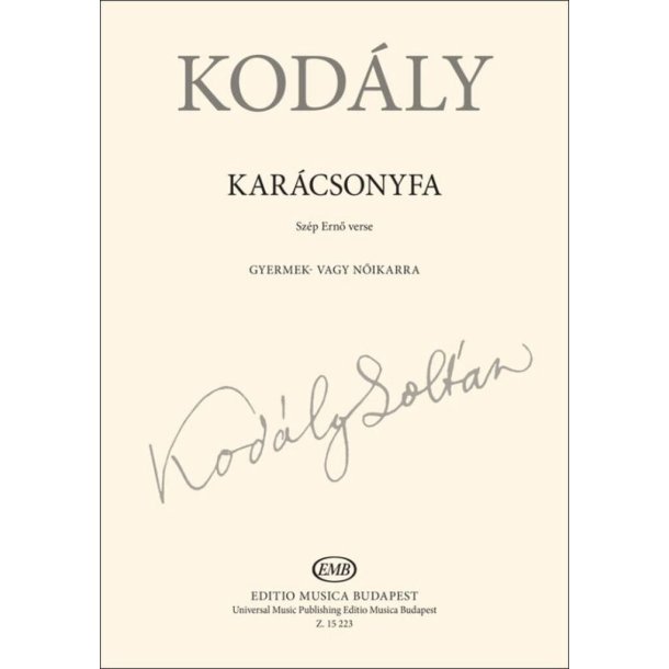 Kar&aacute;csonyfa : gyermek- vagy n?ikarra