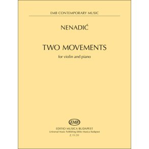 Two Movements : for violin and piano