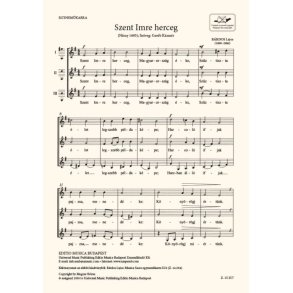 Szent Imre herceg : egynem?karra