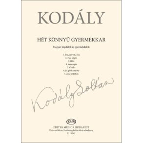 Hét könny? gyermekkar : Magyar népdalok és gyermekdalok