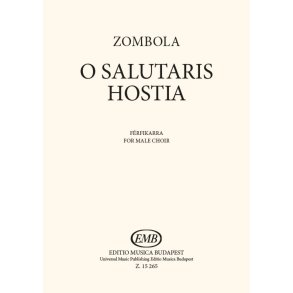 O salutaris hostia : for male choir