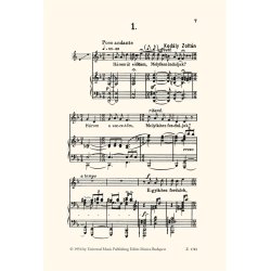 &Eacute;neksz&oacute; : 16 Songs Op. 1