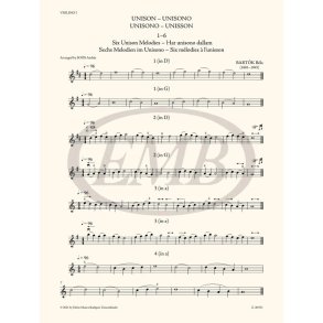 The Microcosm of String Ensemble Music Vol. 1 : based on Béla Bartók's Mikrokosmos - Elementary (first position)