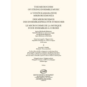 The Microcosm of String Ensemble Music Vol. 2 : based on Béla Bartók's Mikrokosmos - Intermediate