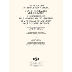 The Microcosm of String Ensemble Music Vol. 3 : based on B&eacute;la Bart&oacute;k's Mikrokosmos - Advanced (for string quartet and quintet or string orchestra