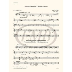 The Microcosm of String Ensemble Music Vol. 3 : based on B&eacute;la Bart&oacute;k's Mikrokosmos - Advanced (for string quartet and quintet or string orchestra