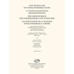 The Microcosm of String Ensemble Music Vol. 4 : based on Béla Bartók's Mikrokosmos for string orchestra