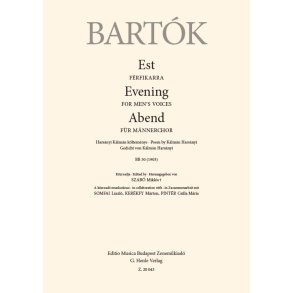 Evening : for Men's Voices, BB 30 (1903)