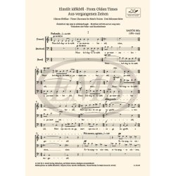 From Olden Times : Three Choruses for Men's Voices, BB 112 (1935)