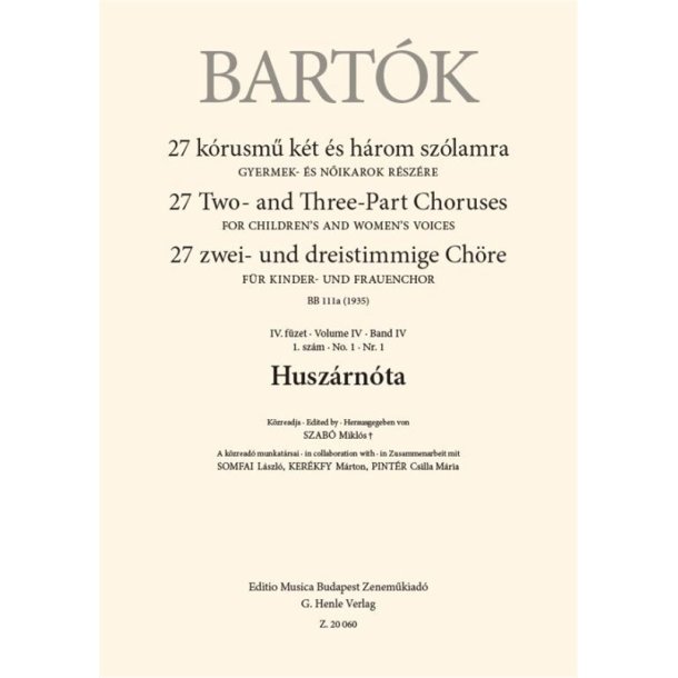 Husz&aacute;rn&oacute;ta - BB 111a