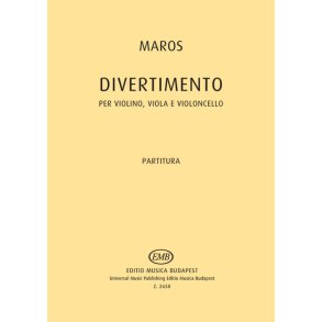 Divertimento : per violino, viola e violoncello