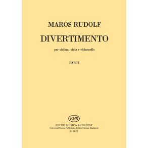 Divertimento : per violino, viola e violoncello