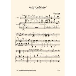 Suite 'Aristophane" : for violon and piano