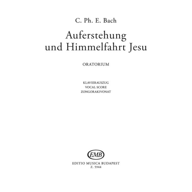 Auferstehung + Himmelfahrt Jesu