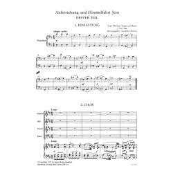 Auferstehung + Himmelfahrt Jesu