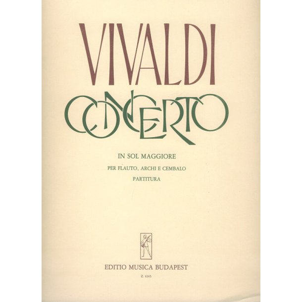 Concerto In Sol Maggiore Rv 436 -F Vi-8