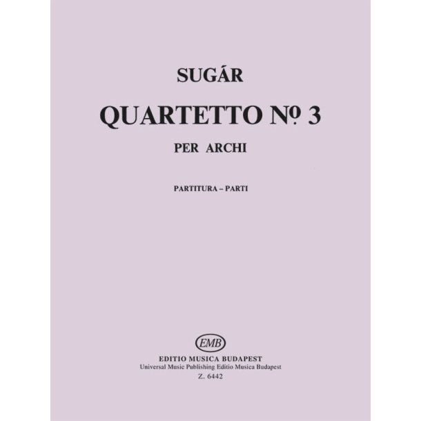 3.Streichquartett,Part.-St.