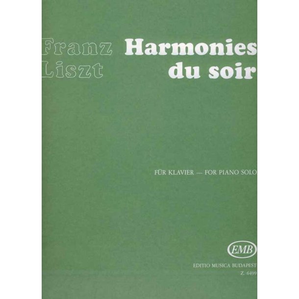 Et&uuml;den No. 11 Harmonies Du Soir