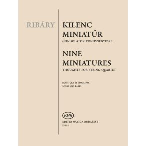 Neun Miniaturen für Streichquartett : für Streichquartett