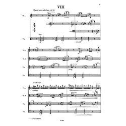 Neun Miniaturen f&uuml;r Streichquartett : f&uuml;r Streichquartett